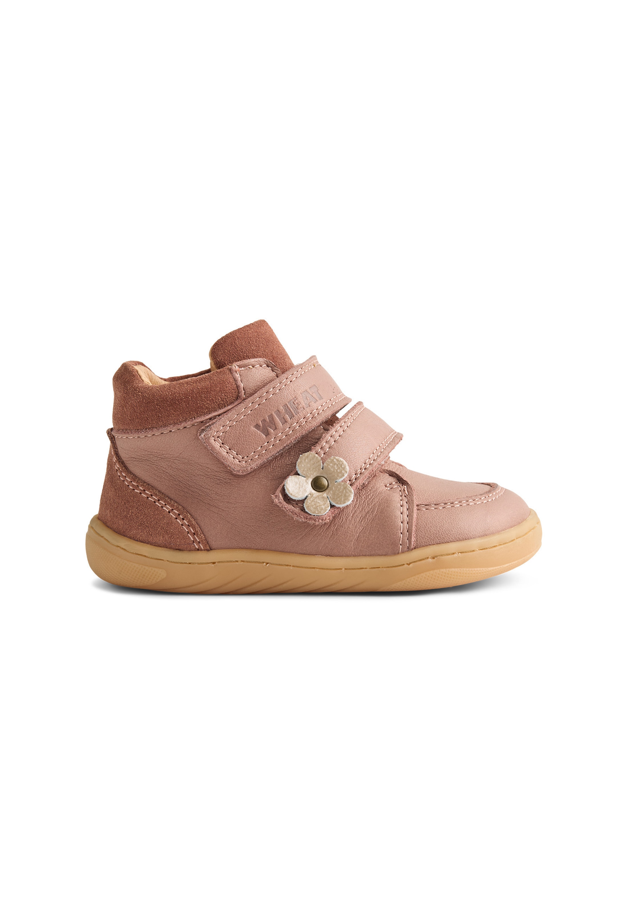 WHEAT - Sapato de primeiros passos 'Barry' em rosa: frente