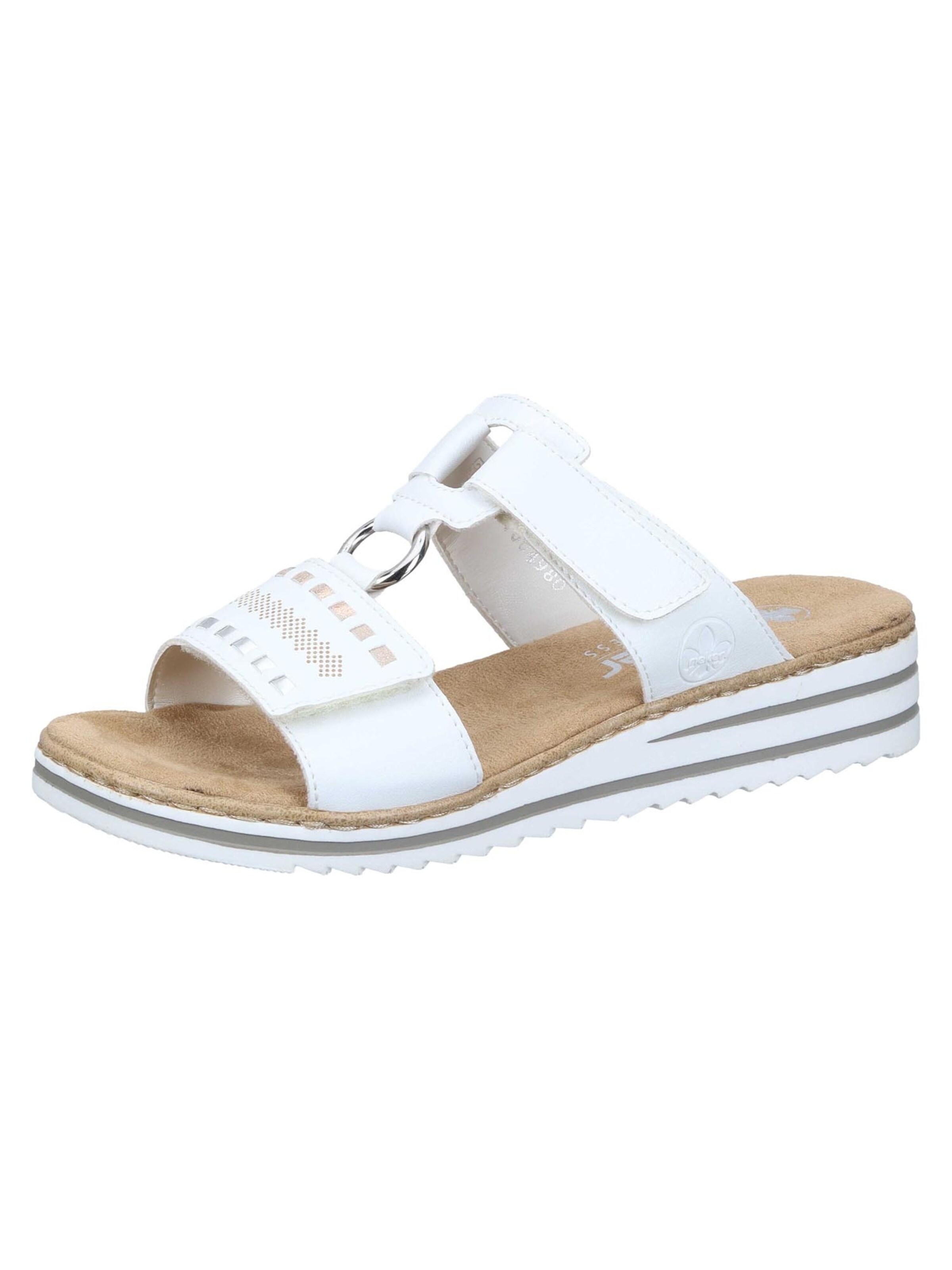 Rieker Mules 'Basic' in White