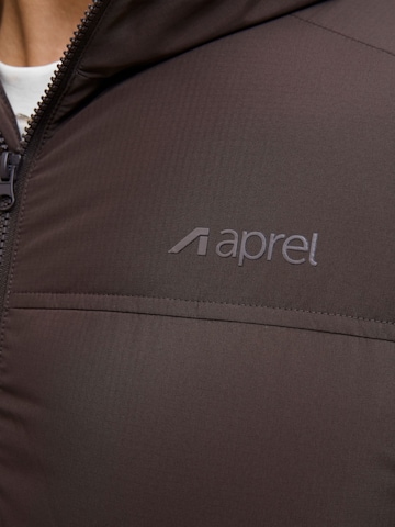 Veste d’hiver aprel en marron