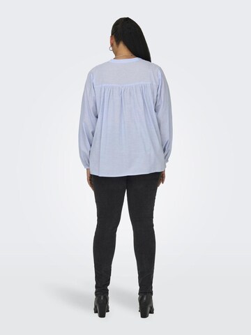 ONLY Carmakoma Blouse in Blauw