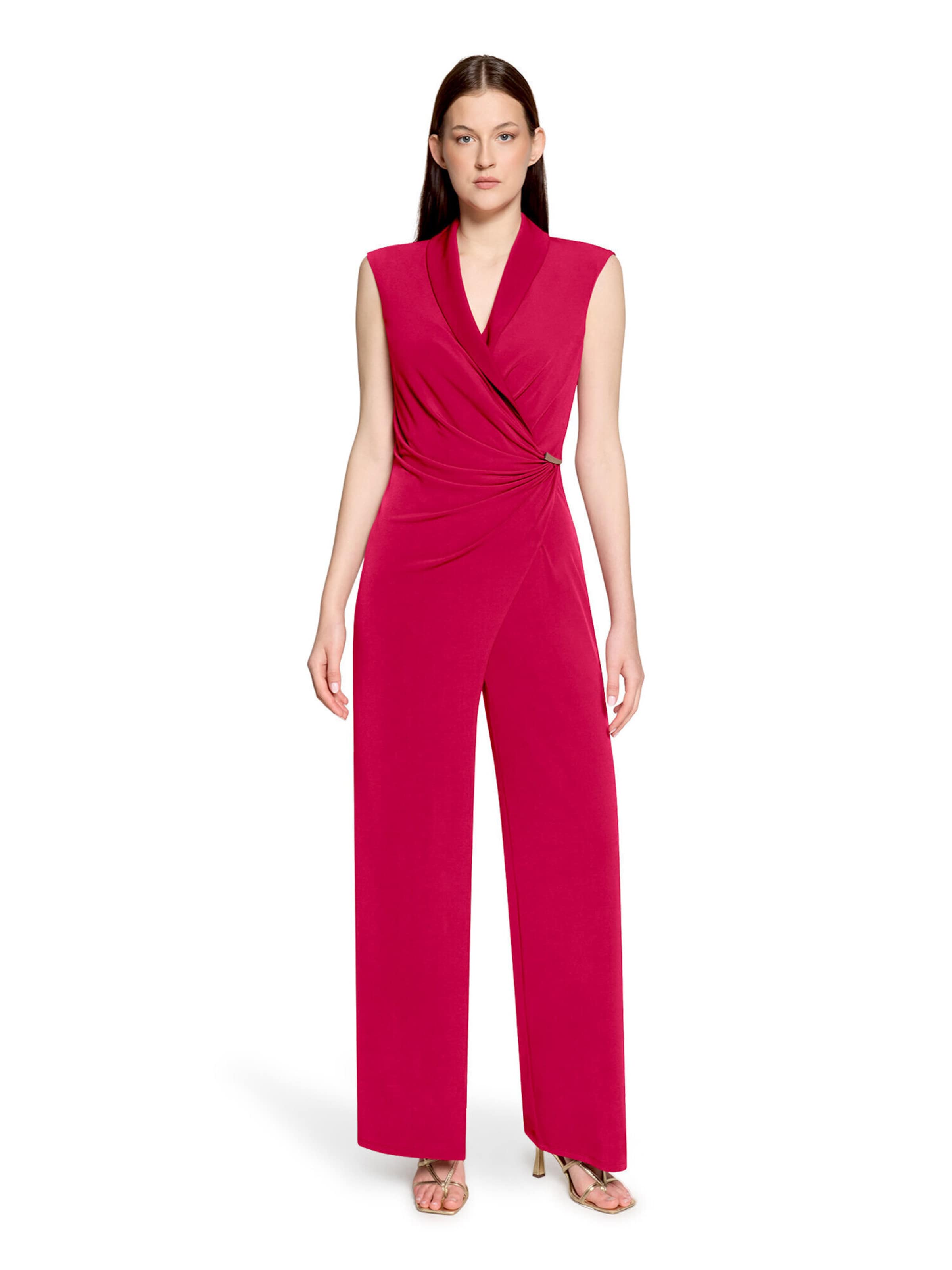 Vera Mont Jumpsuit in Roze: voorkant