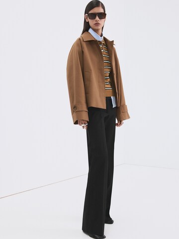 MANGO Sveter 'LUKO' - Hnedá