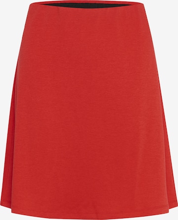 SAINT TROPEZ Rok 'Kaileen' in Rood: voorkant