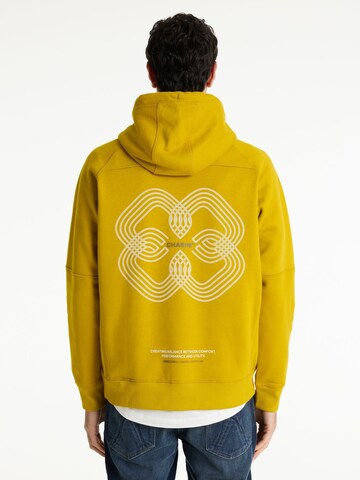 Sweat-shirt 'Connect Hood' CHASIN' en jaune
