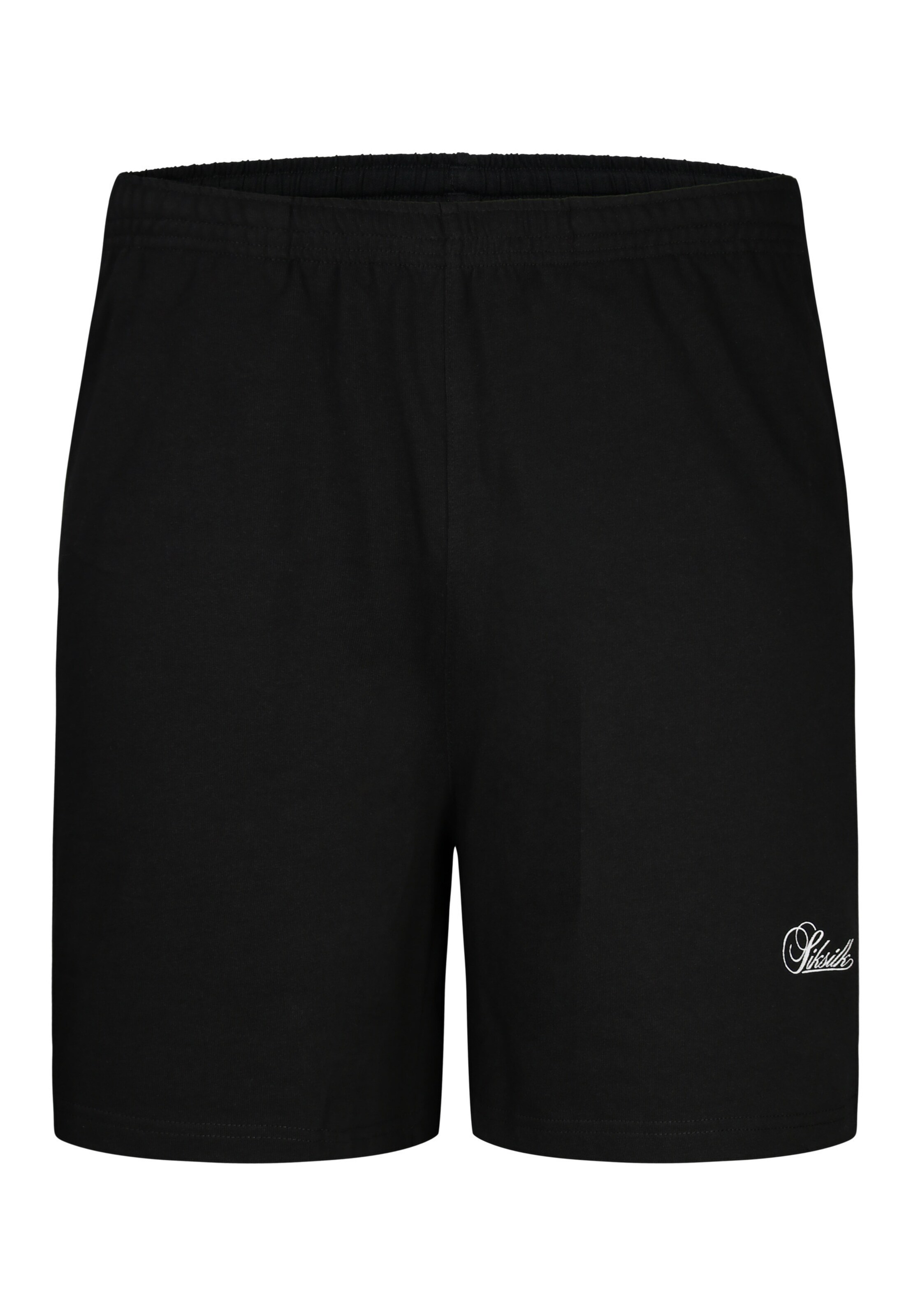 SikSilk - Traje para estar en casa en negro