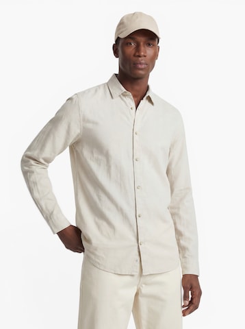 JACK & JONES - Ajuste regular Camisa 'JWHSummer' en gris: frente