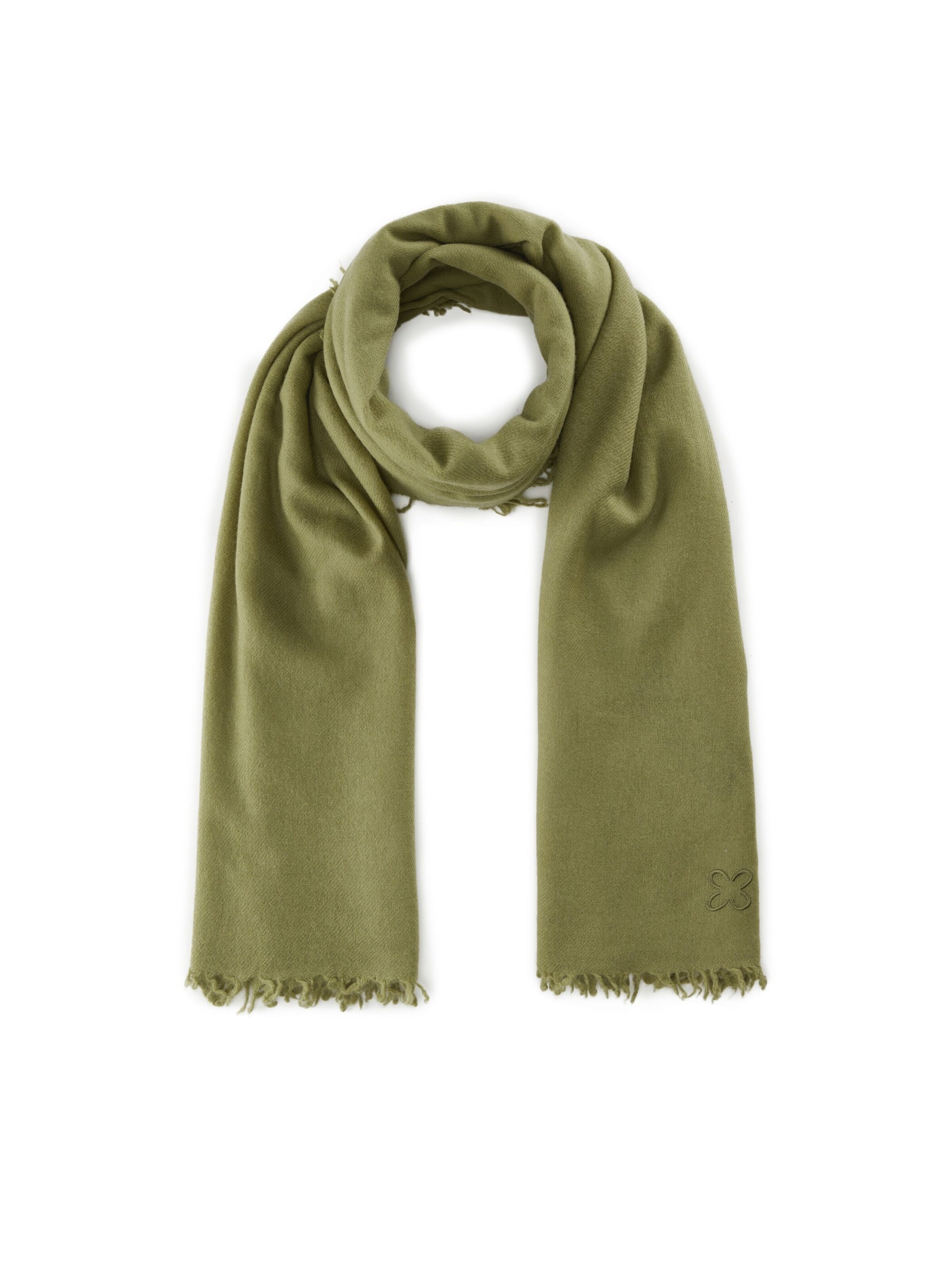 Écharpe CODELLO en vert : devant