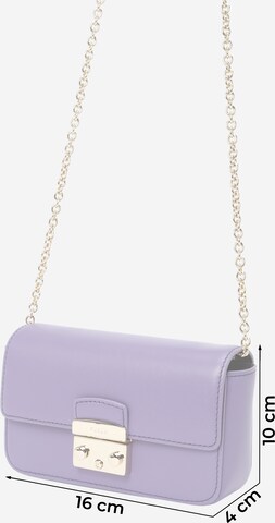 FURLA - Mala de ombro 'METROPOLIS MINI' em roxo