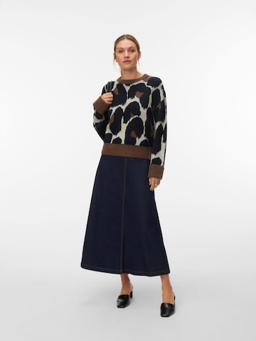 VERO MODA Sveter - Hnedá