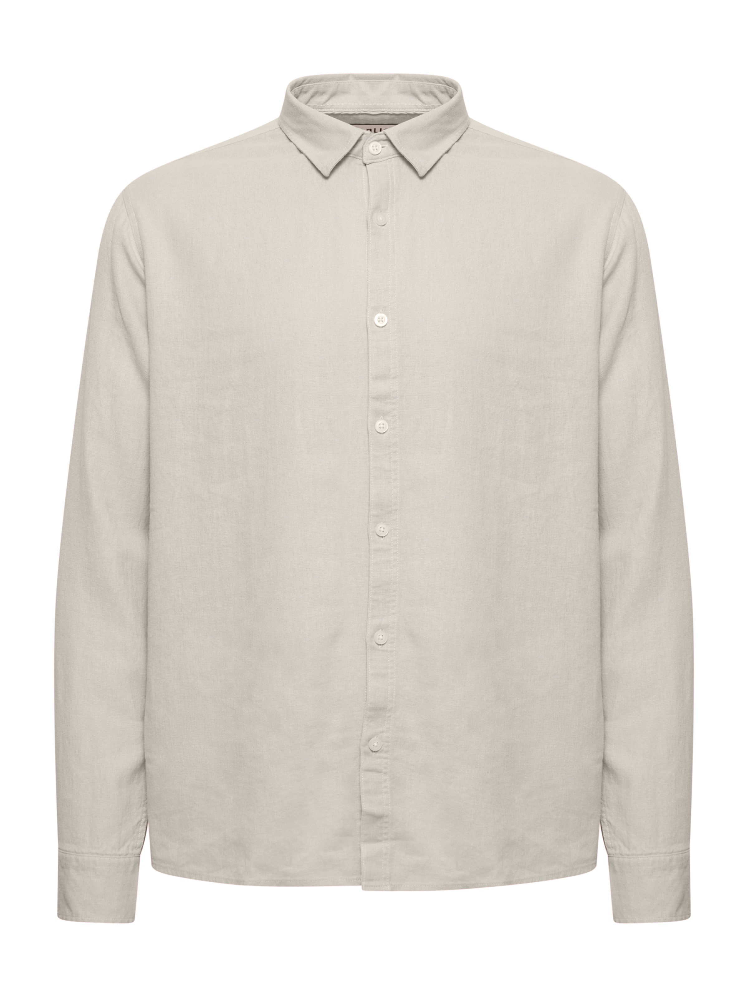 !Solid Regular Fit Skjorte 'Enea' i beige: forside