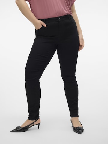 Vero Moda Curve Skinny Τζιν 'VMCFanya' σε μαύρο