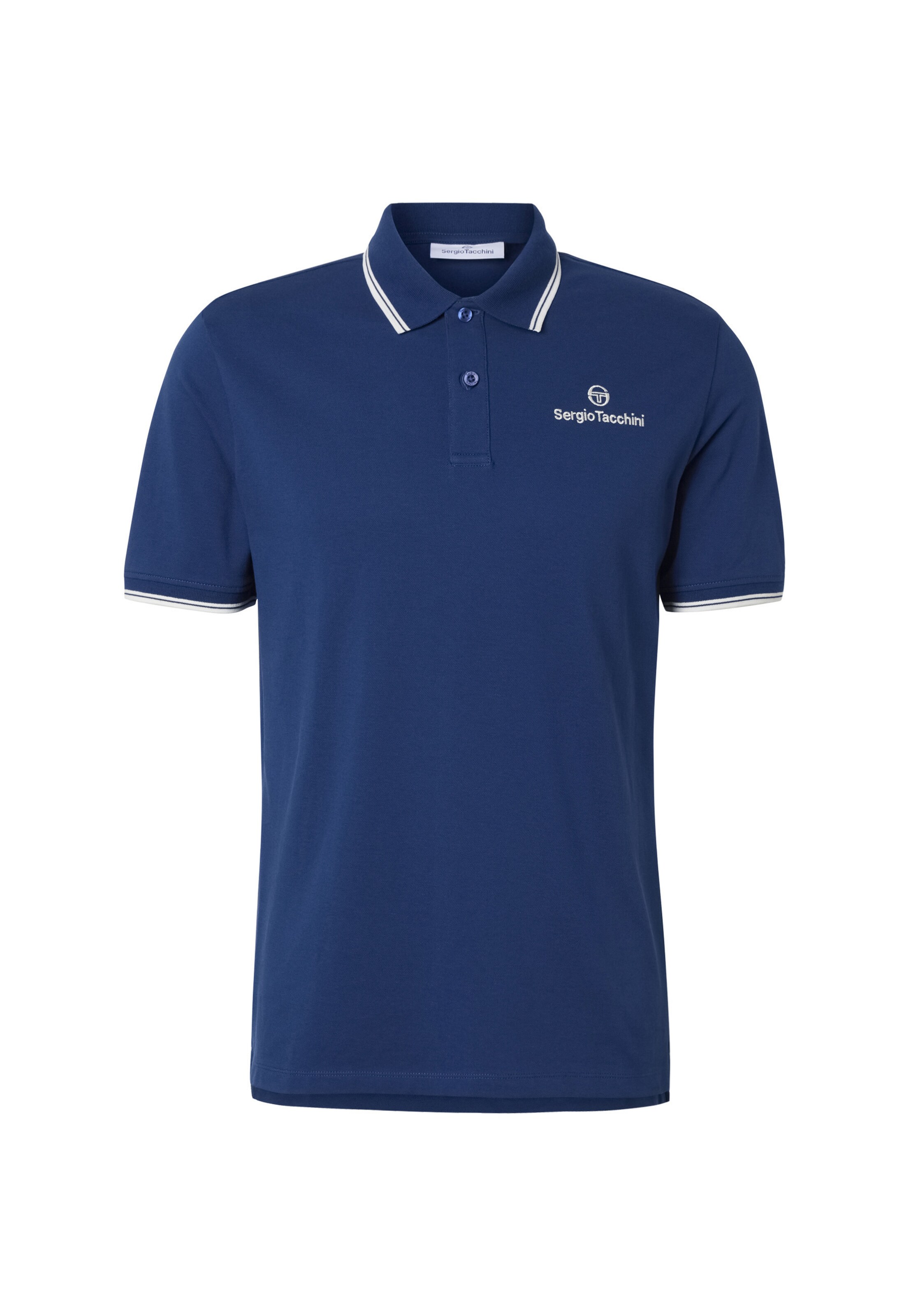 Sergio Tacchini Μπλουζάκι 'Reed 025 Co' σε μπλε: μπροστά