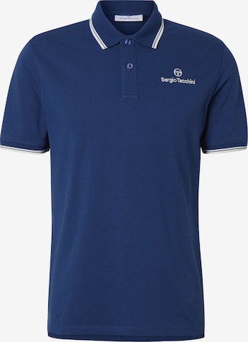 zils Sergio Tacchini T-Krekls 'Reed 025 Co': no priekšpuses