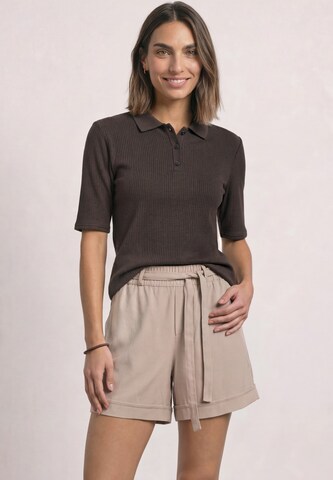 STREET ONE Pullover in Braun: Vorderseite