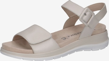 CAPRICE Sandale in Weiß: Vorderseite