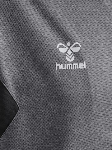 Hummel Athletic Zip-Up Hoodie 'AUTHENTIC' in Grey