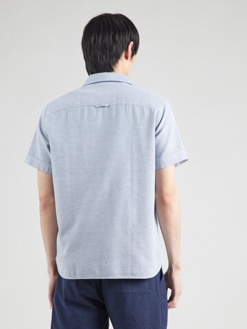 s.Oliver Regular fit Button Up Shirt in Blue