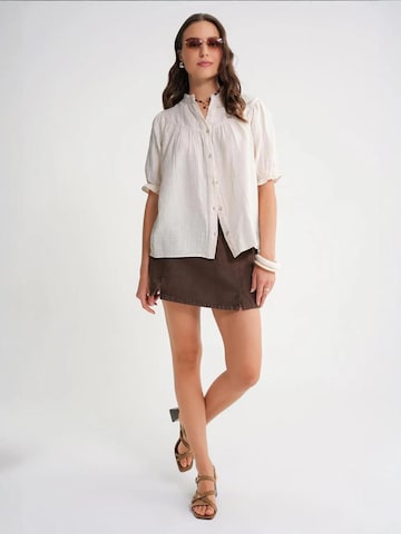 Camicia da donna di MixRay in bianco