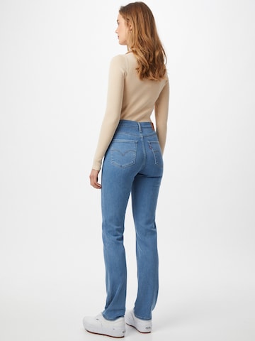 LEVI'S ® Regular Jeans '724 High Rise Straight' i blå