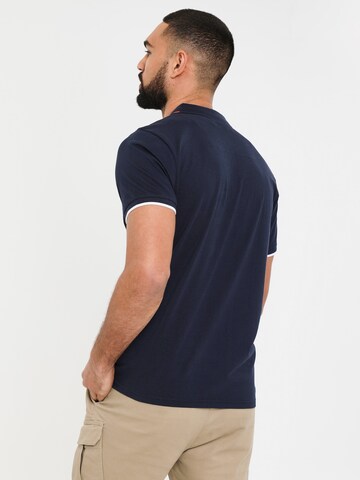 T-Shirt 'Cruz' Threadbare en bleu