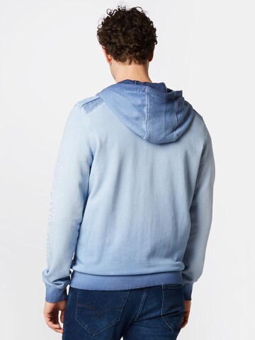 CAMP DAVID Zip-Up Hoodie 'Land Of Legends' in Blue