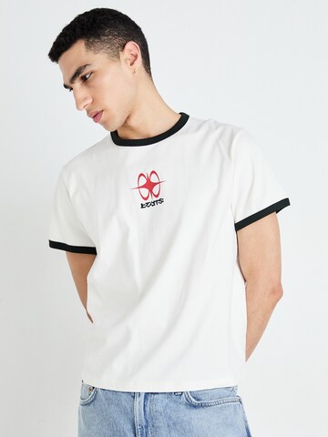 WEEKDAY Wide Leg Jeans 'Galaxy Hanson' in Blau