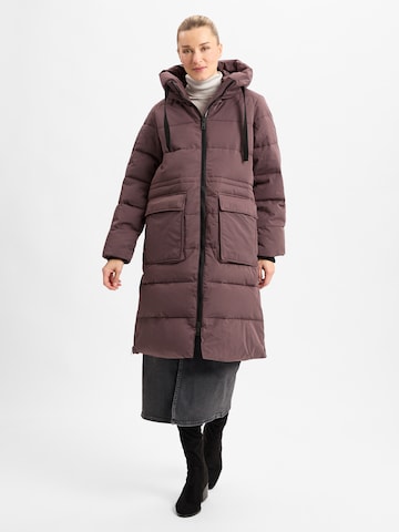 MSCH COPENHAGEN Winter Coat 'Pavinaria' in Purple: front