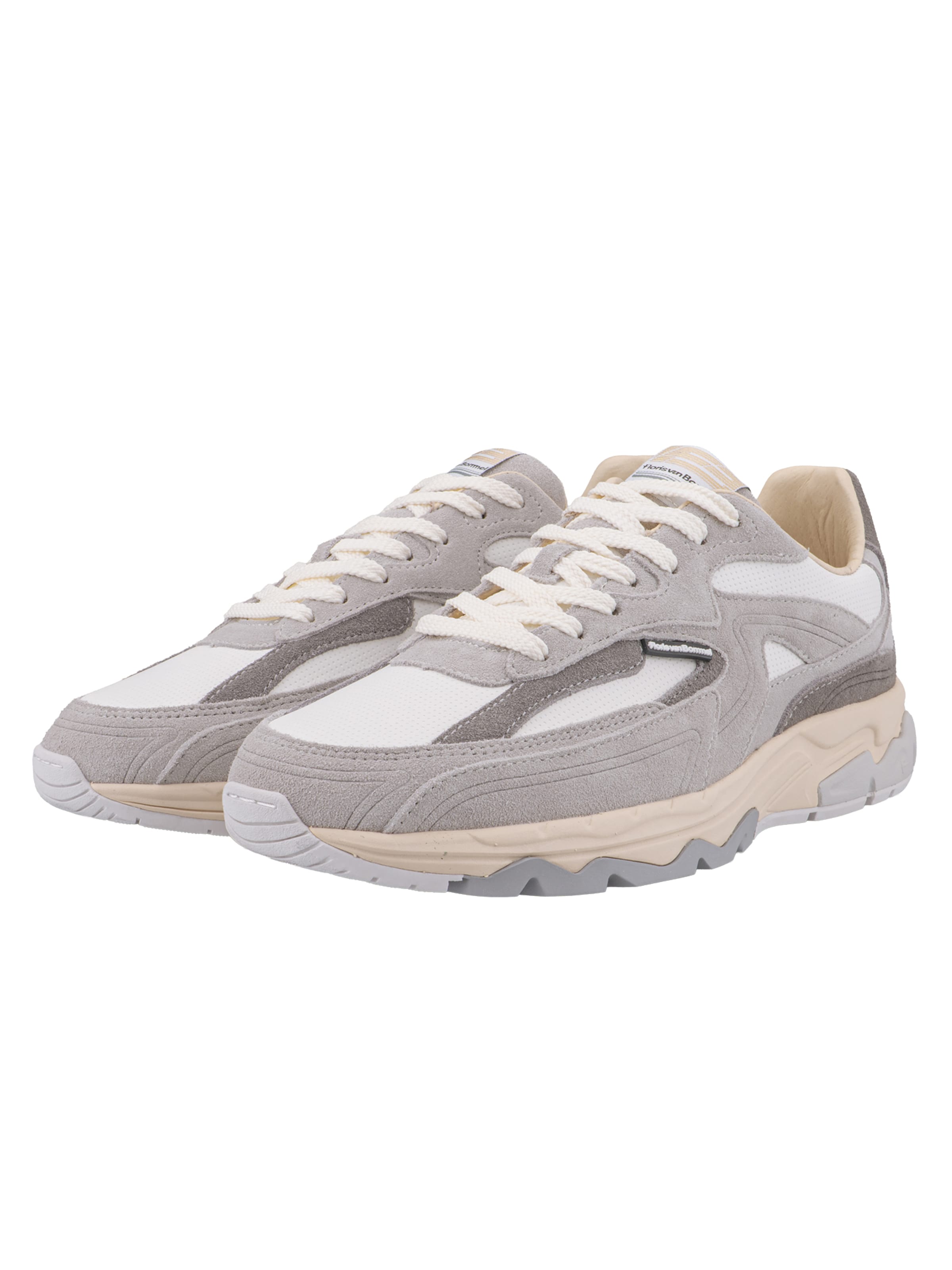 Floris van Bommel Platform trainers 'De Rezer 02' in Grey