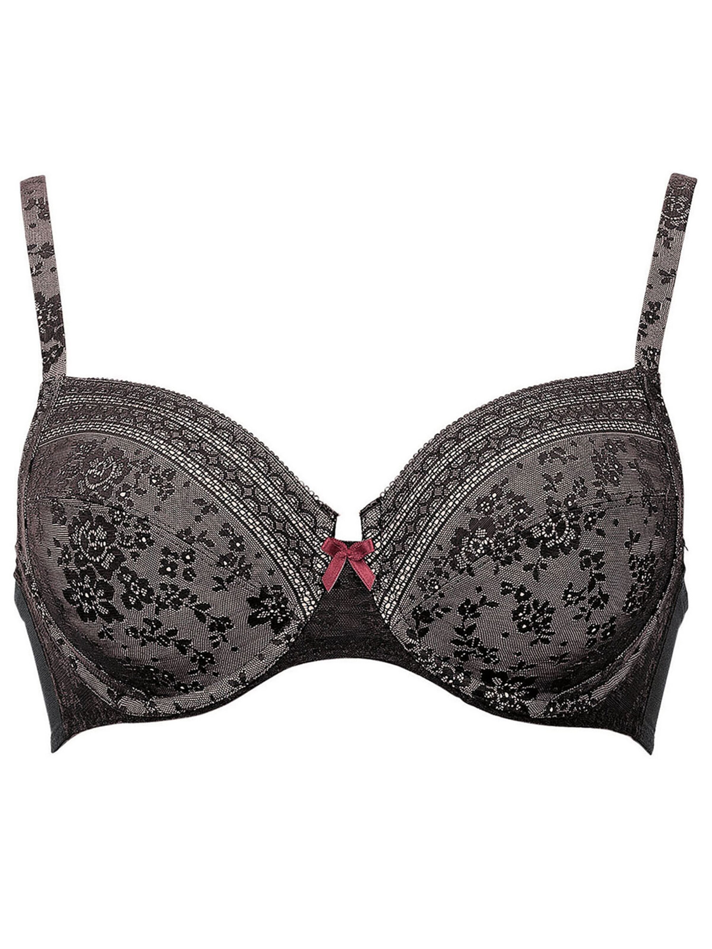 ANITA Klassisch BH 'Fleur' in Schwarz