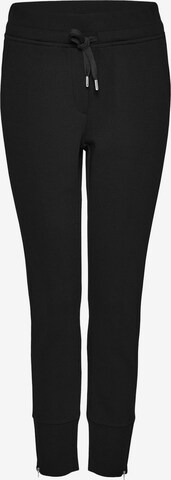 Effilé Pantalon 'Edigna' OPUS en noir : devant