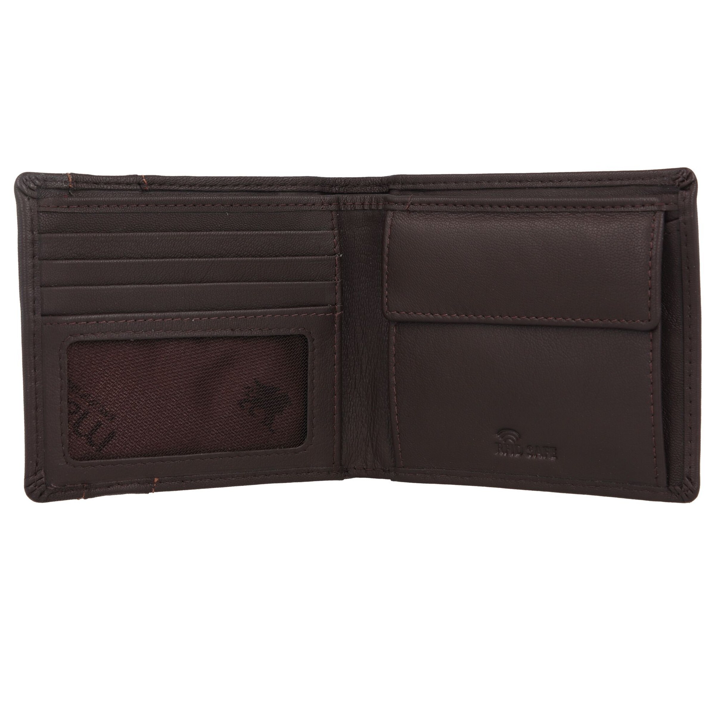 mano Wallet 'Don Leonardo' in Brown