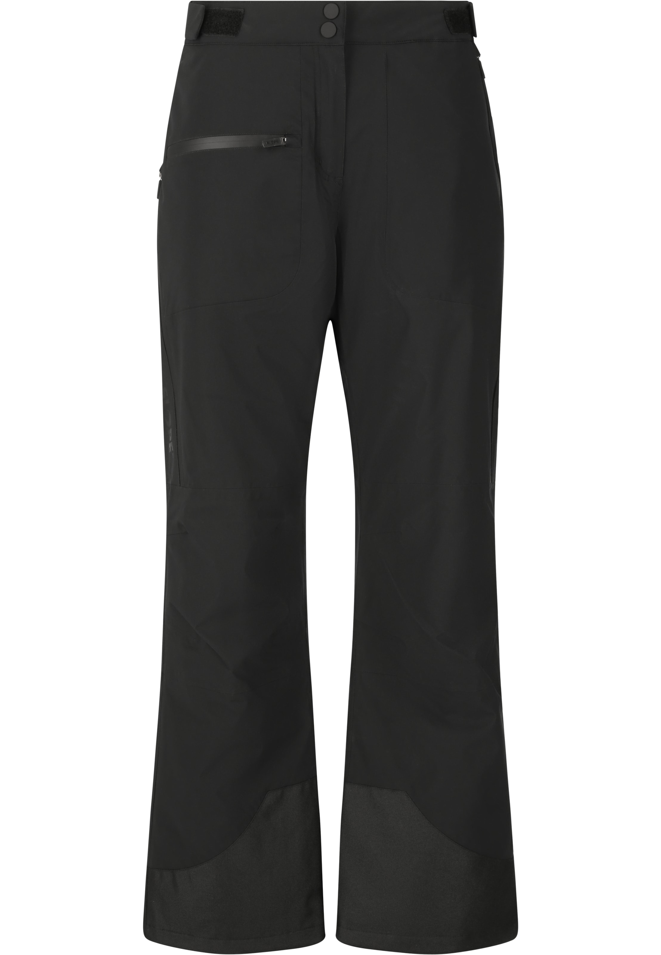SLOPE Regular Skihose 'Zuki' in Schwarz: Vorderseite