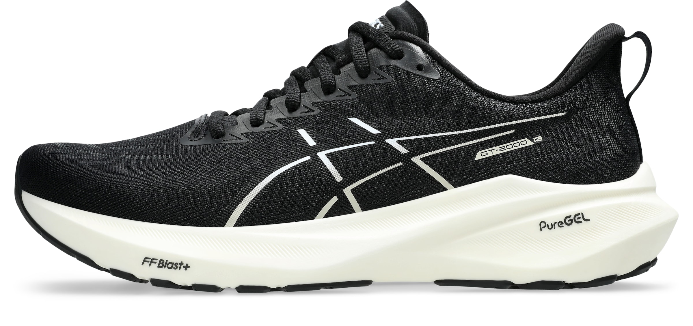 Chaussure de course 'GT-2000 13' ASICS en noir : devant