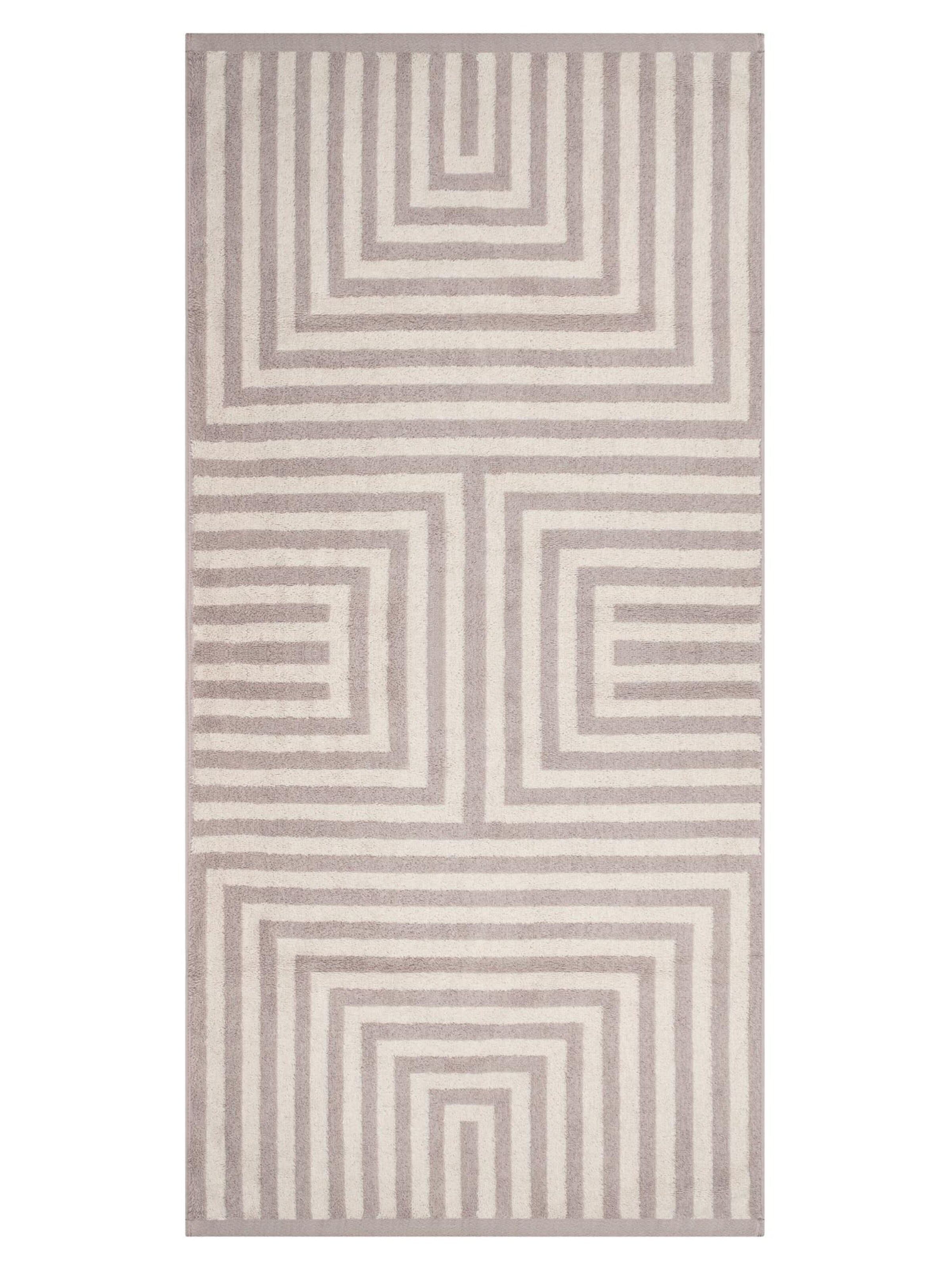 ROSS Towel 'Grafik' in Beige