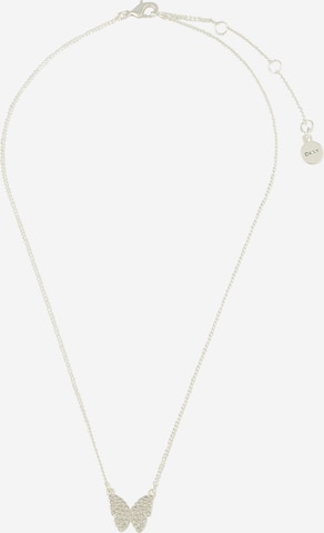 Lanțuri de la DKNY pe argintiu: față