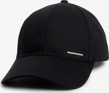 Casquette Calvin Klein en noir : devant