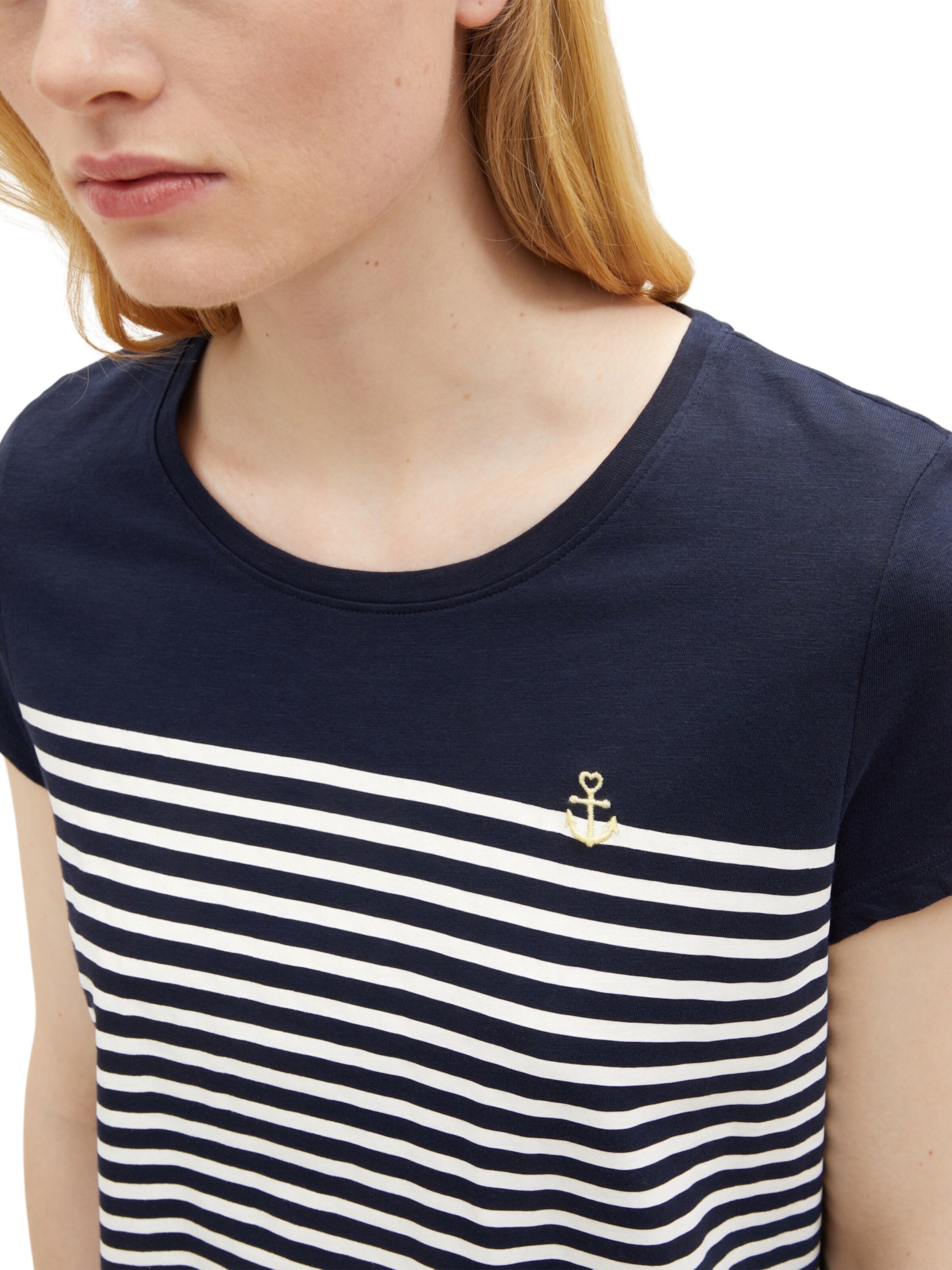 TOM TAILOR DENIM T-Shirt in Blau