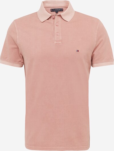 TOMMY HILFIGER Poloshirt in marine / rosa / rot / weiß, Produktansicht