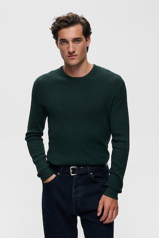 Matinique Sweater 'Margrate' in Green: front