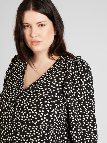 Vero Moda Curve Blouse 'VERA' in Zwart