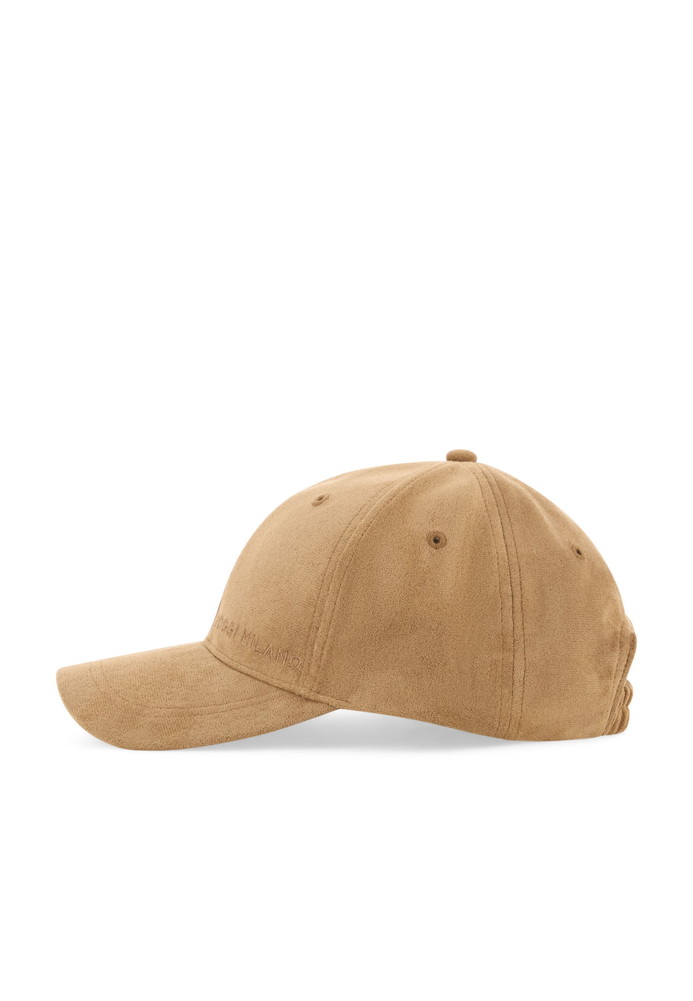 Boggi Milano Cap in Braun: Vorderseite