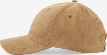 Boggi Milano Cap in Braun: Vorderseite