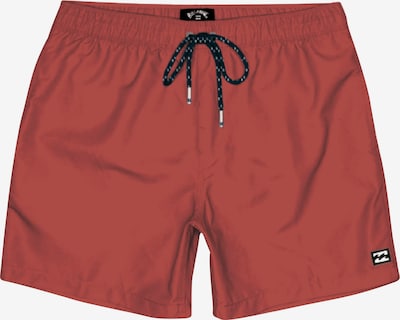 BILLABONG Boardshorts 'All Day' en XXL en rouge orangé / noir / blanc, Vue avec produit