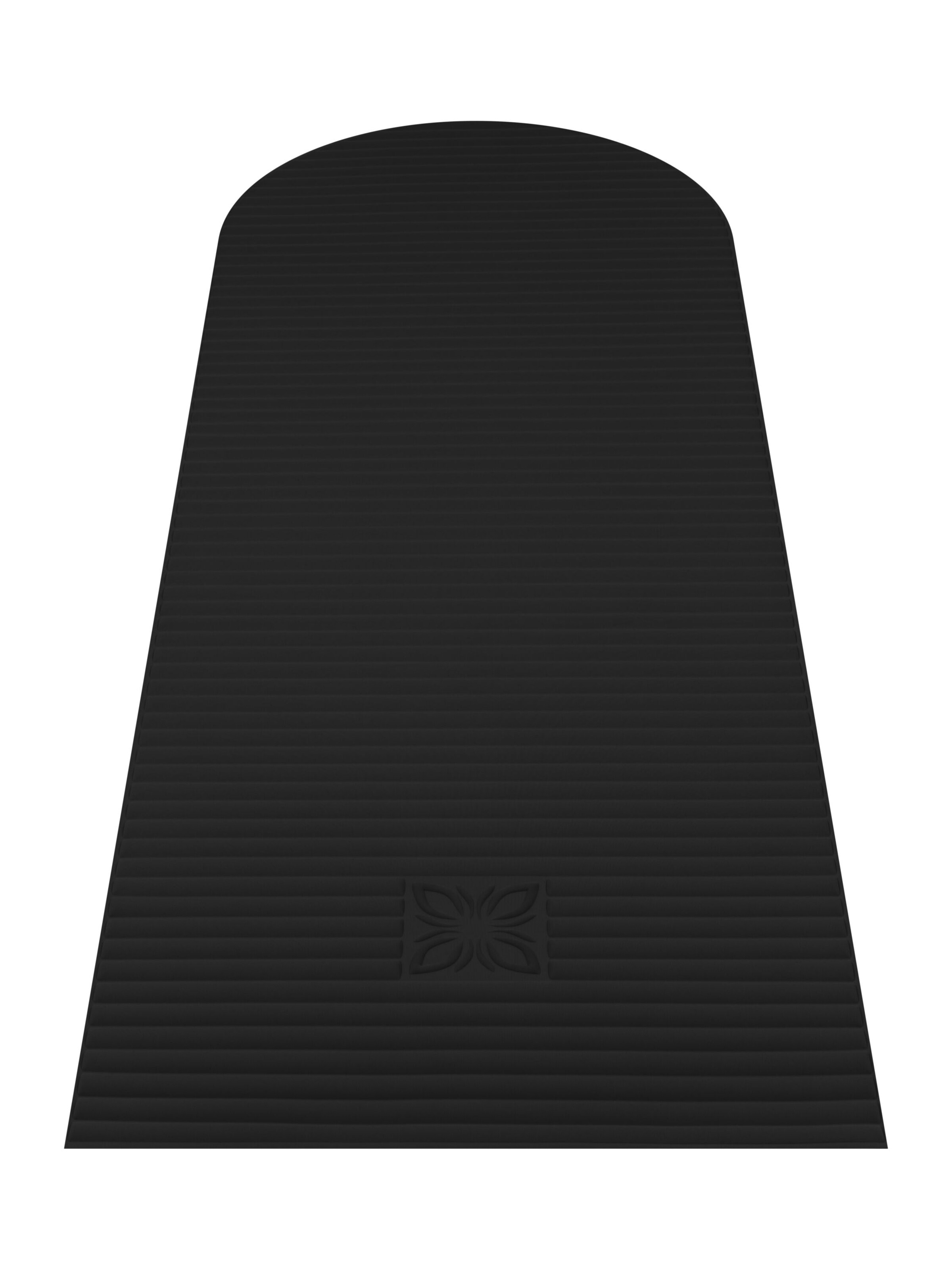 OMNANA Mat 'COMFY™' in Black: front