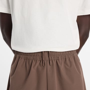 new balance - Loosefit Calças 'Athletics' em castanho