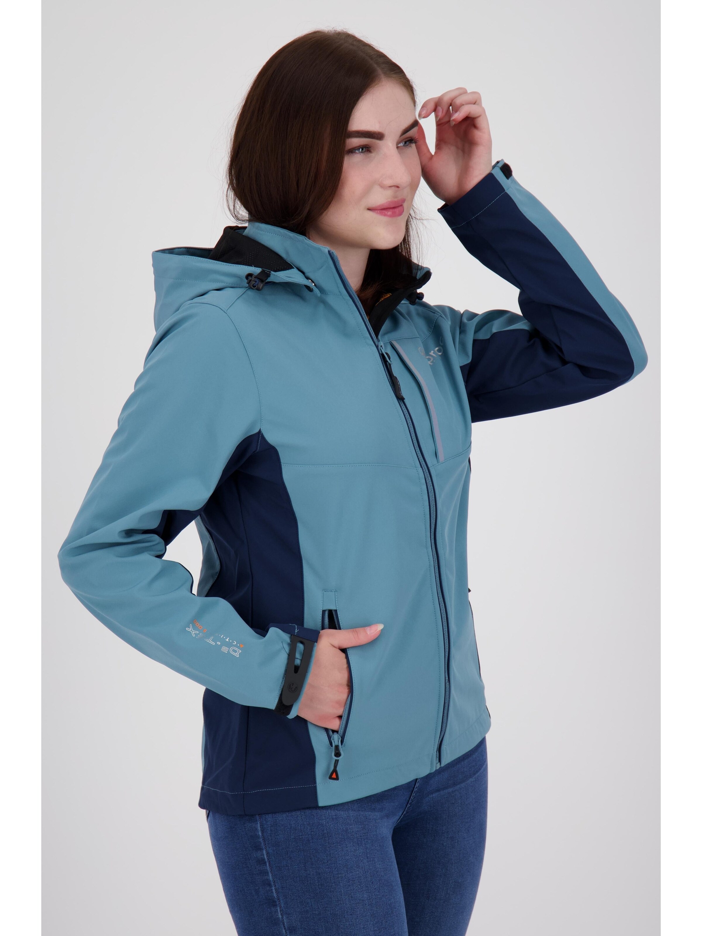deproc Übergangsjacke 'NUNAVUT WMN'‌‌‌‌ in Blau
