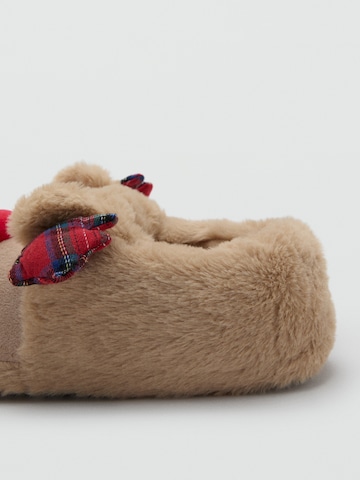 MANGO KIDS Házi cipő 'RENO' - barna