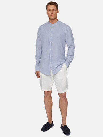 Boggi Milano Regular fit Button Up Shirt in Blue