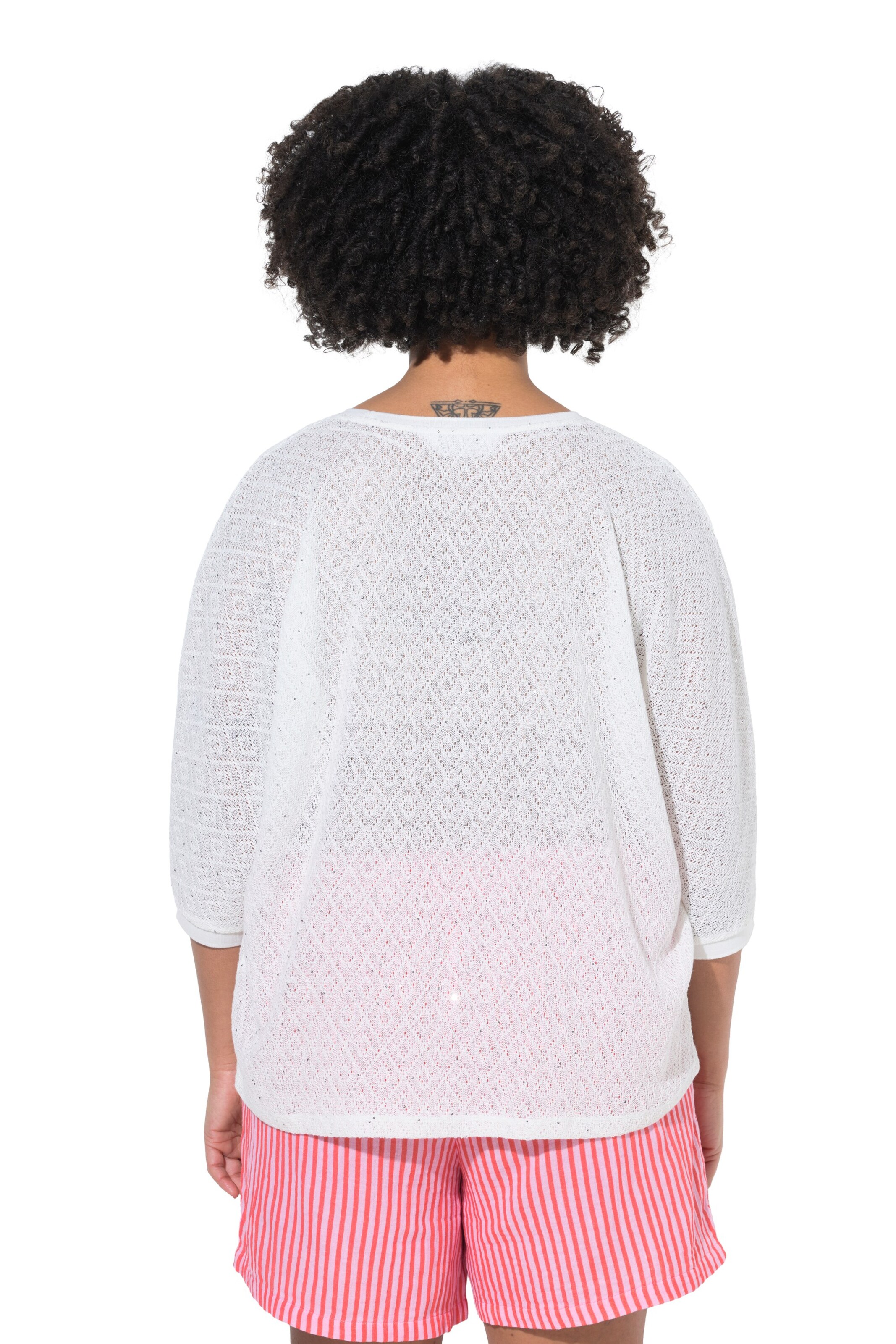 Angel of Style Pullover in Weiß