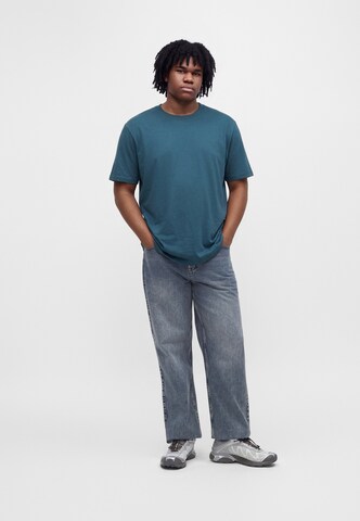 s.Oliver Men Big Sizes - Camisa em azul